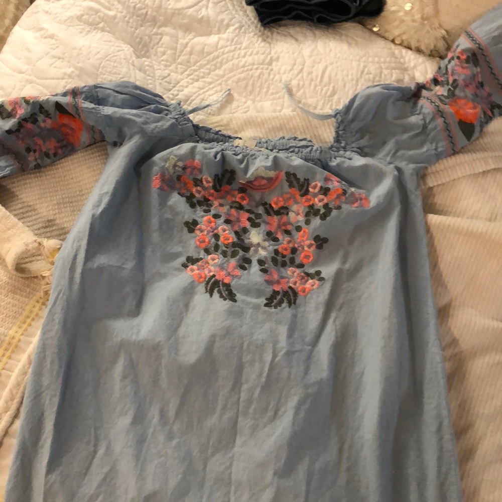 Off the shoulder preppy dress